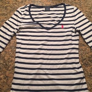 Striped Ralph Lauren long sleeved shirt